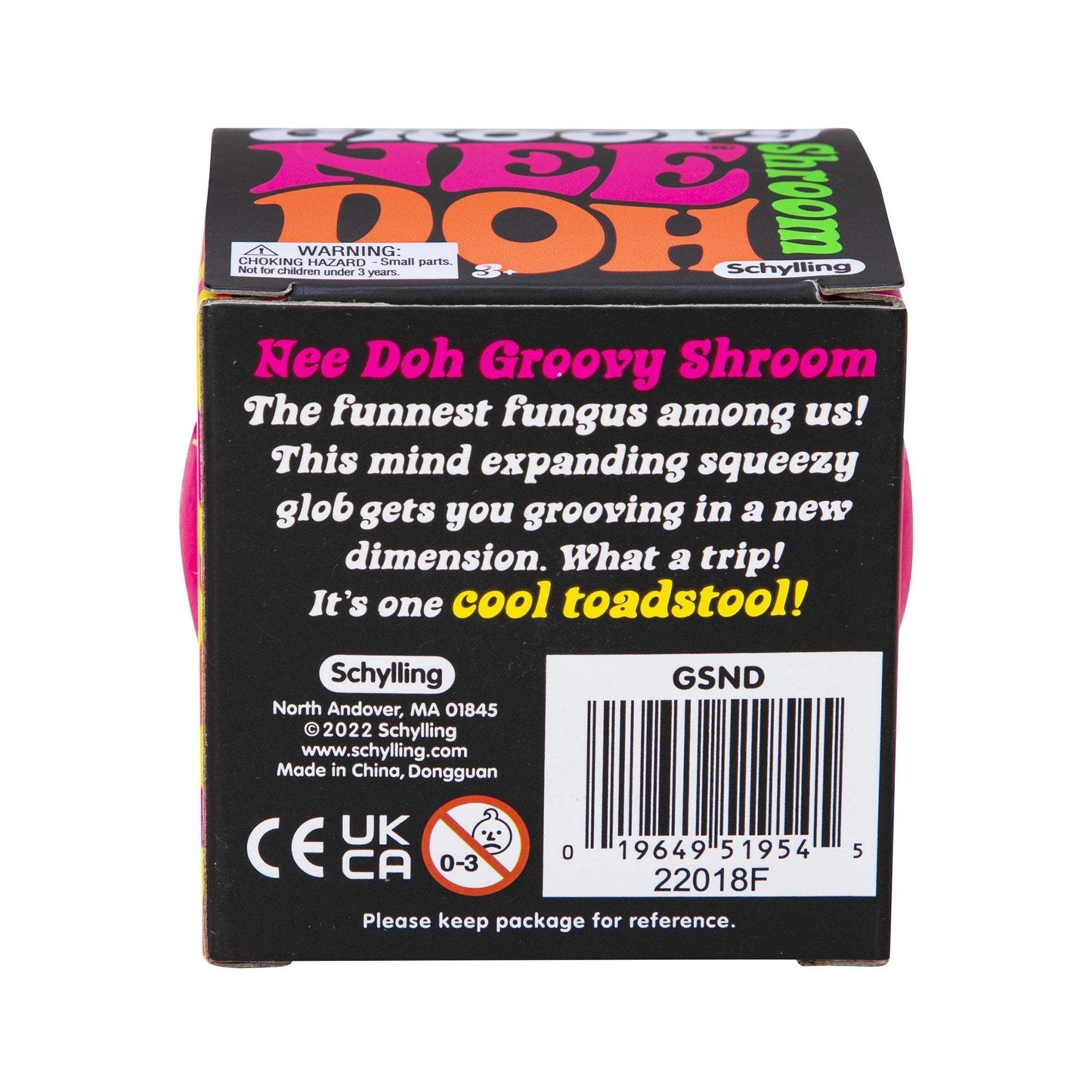 NeeDoh Groovy Shroom | Series Floral Brook
